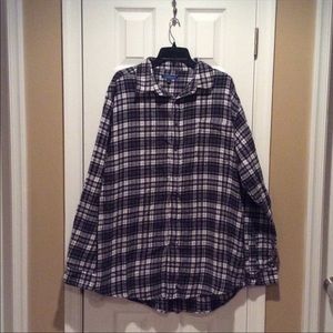 Checkered Cozy Flannel, Black/White